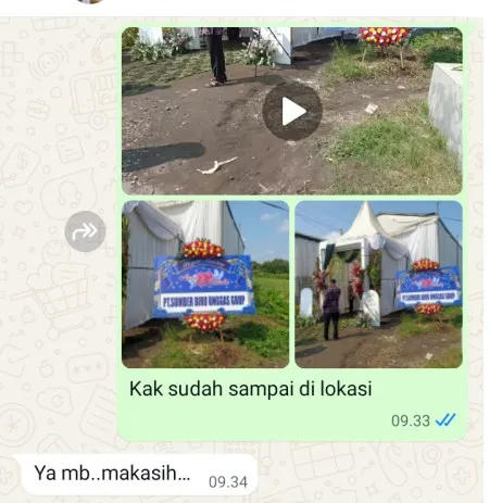 Pengiriman Karangan Bunga Cluster Alegria Bsd